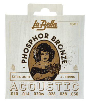 La Bella 7GPT Phosphor Bronze XL