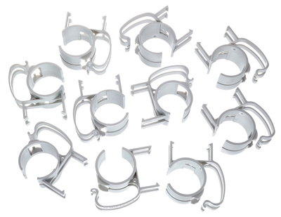 Stairville Snap silver 10 pcs