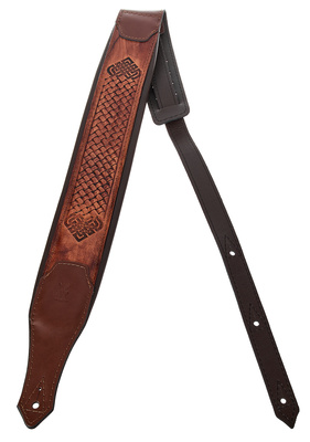 Minotaur Hand Tooled Celtic Strap