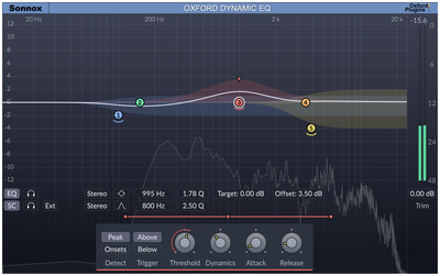 Sonnox Oxford Dynamic EQ Native