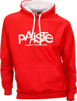 Paiste Contrast Hoody Red M