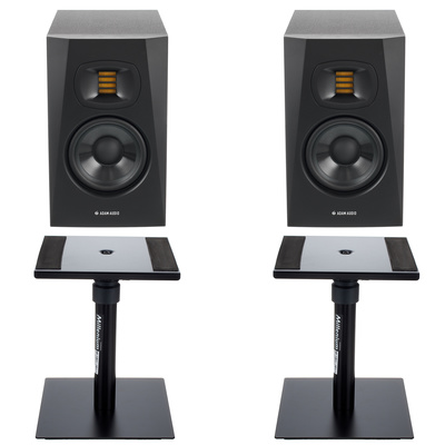 ADAM Audio T5V Desktop Stand Bundle