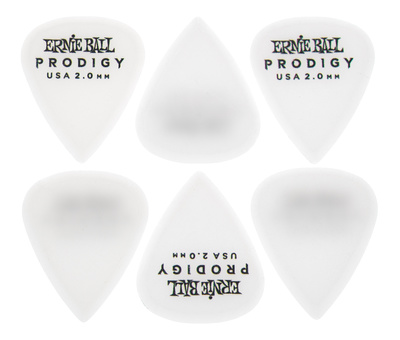Ernie Ball Prodigy Picks 2 mm STD WH