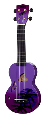 Mahalo Hawaii Purple Ukulele