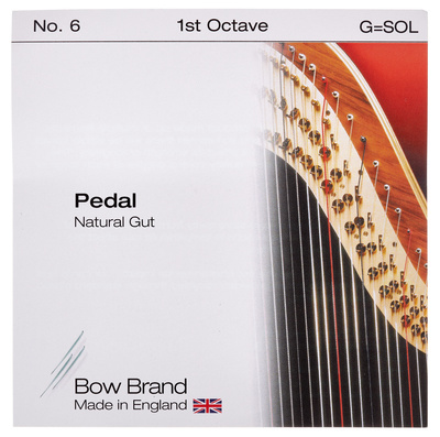Bow Brand Pedal Natural Gut 1st G No.6