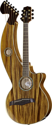 Timberline Guitars T60HGc-e Harp Guitar