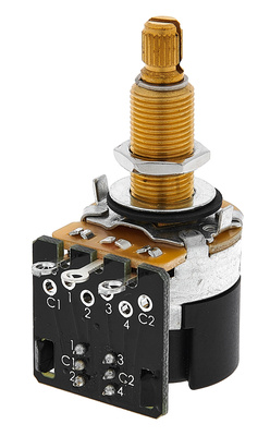 Mojotone CTS 500K Long Split P/P VT Pot