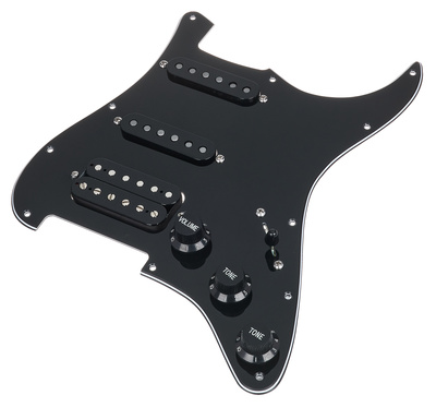 Mojotone 58 Quiet Coil HSS Pickguard BK