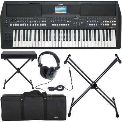 Yamaha PSR-SX600 Deluxe Bundle