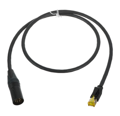Sommer Cable CAT7 XLRm Adapter 1m black