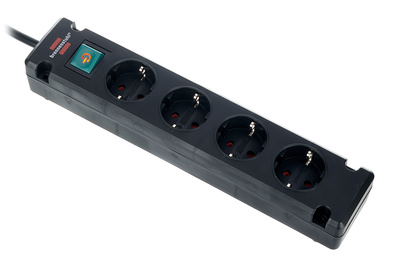 Brennenstuhl Bremounta Socket Strip 4Way BK