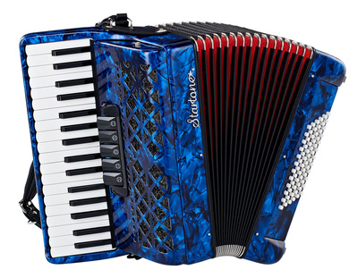 Startone Piano Accordion 72 Blue MKII