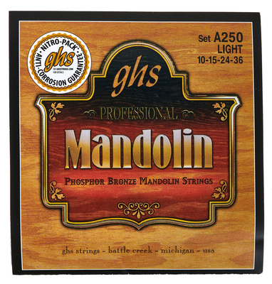 GHS A250 Mandolin String Set Light