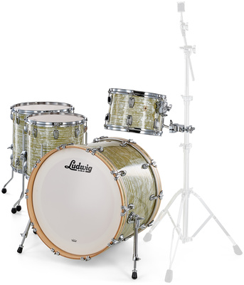 Ludwig Classic Maple 4pcs Olive Pearl