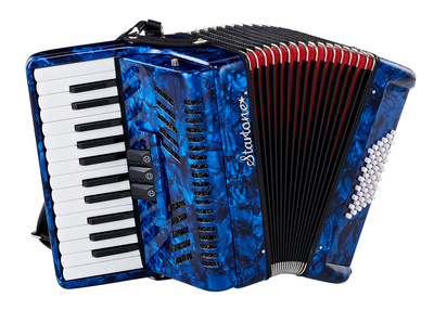 Startone Piano Accordion 48 Blue MKII