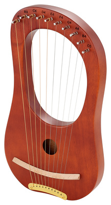 Thomann LH10B Lyre Harp 10 Strings BR
