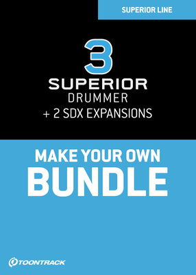 Toontrack Superior Drummer 3 Bundle