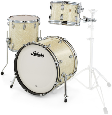 Ludwig Classic Maple Downbeat V.White