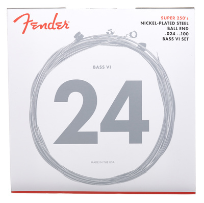 Fender Super 250 Bass VI Nickel