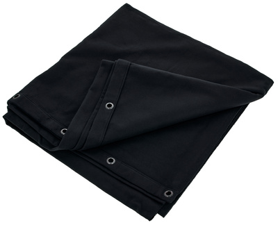 Stairville Sound Abso 500g/m² 5.0x3.0m Bk