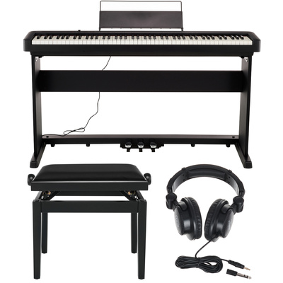 Casio CDP-S160 BK Deluxe Bundle