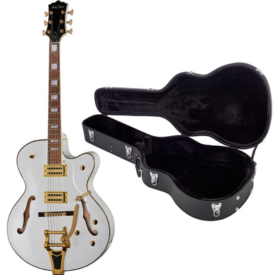 Harley Benton BigTone Trem White w/Case