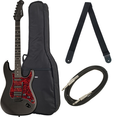 Harley Benton ST-20HSS SBK St. Series Bundle