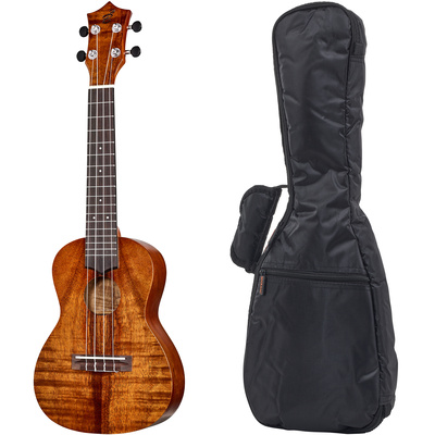 Harley Benton Hawaii Koa Concert Ukul w/Bag