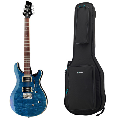Harley Benton CST-24T Ocean Flame w/Bag
