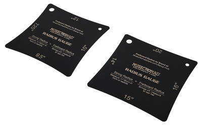 MusicNomad Precision Radius Gauge Set
