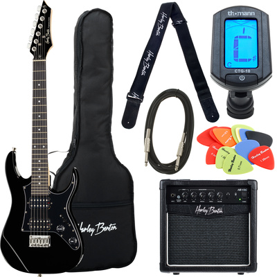 Harley Benton RG-Junior BK Rock Series Pack