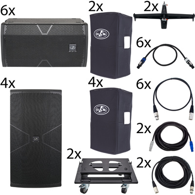 DAS Audio Vantec 6x20A/4x218A Bundle