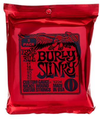 Ernie Ball Burly Slinky 3-pack 3226