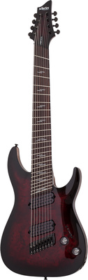 Schecter Omen Elite-8 MS Black Cherry