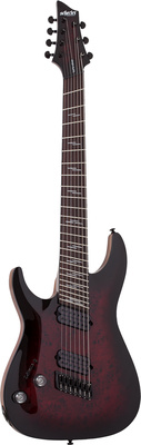 Schecter Omen Elite-7 MS BL Cherry LH