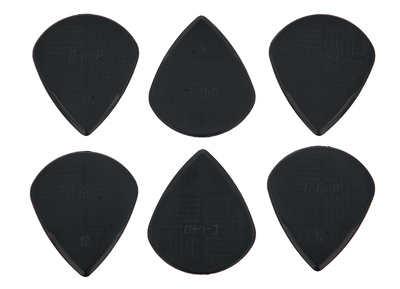 D-Grip Picks Jazz C Nylon Black 1,40