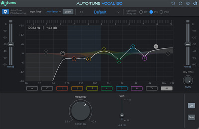 Antares AutoTune Vocal EQ