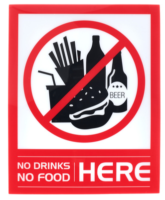 Stageworx Tourlabel No Drinks or Food 2