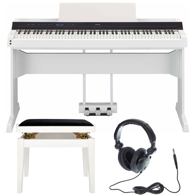 Yamaha P-S500 WH Home Bundle