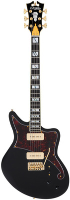 DAngelico Deluxe Bedford Solid Black
