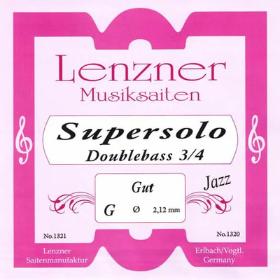 Lenzner Supersolo Jazz Double Bass 3/4