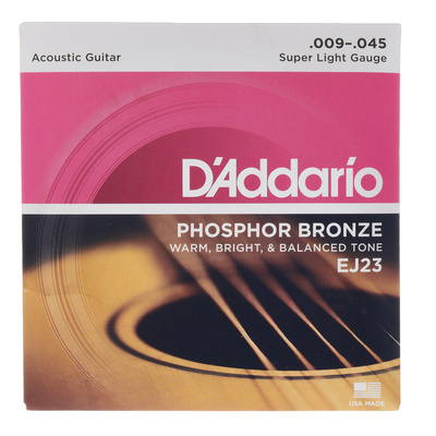 Daddario EJ23 Phosphor Bronze SL