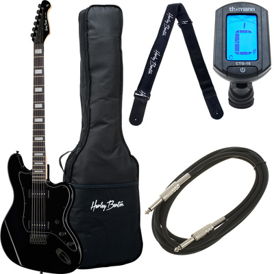 Harley Benton JA-Baritone BK Bundle