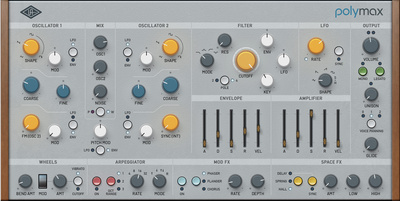 Universal Audio PolyMAX Synth Native