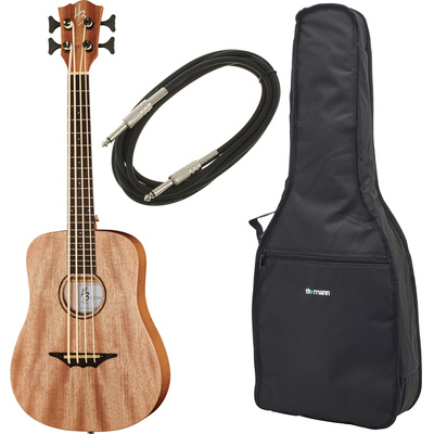 Harley Benton Kahuna CLU-Bass Mahogan Bundle