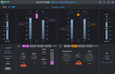 Antares AutoTune Vocal Compressor