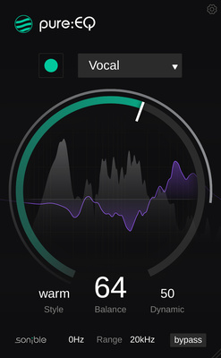 Sonible pure:EQ