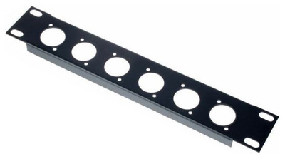 Flyht Pro Rack Panel 6XLR 1U 9,5"