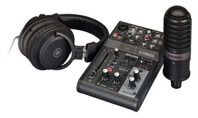 Yamaha AG03 MK2 Live Stream Pack BK