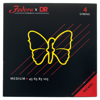 Fodera x DR 4-String Set STD Nickel